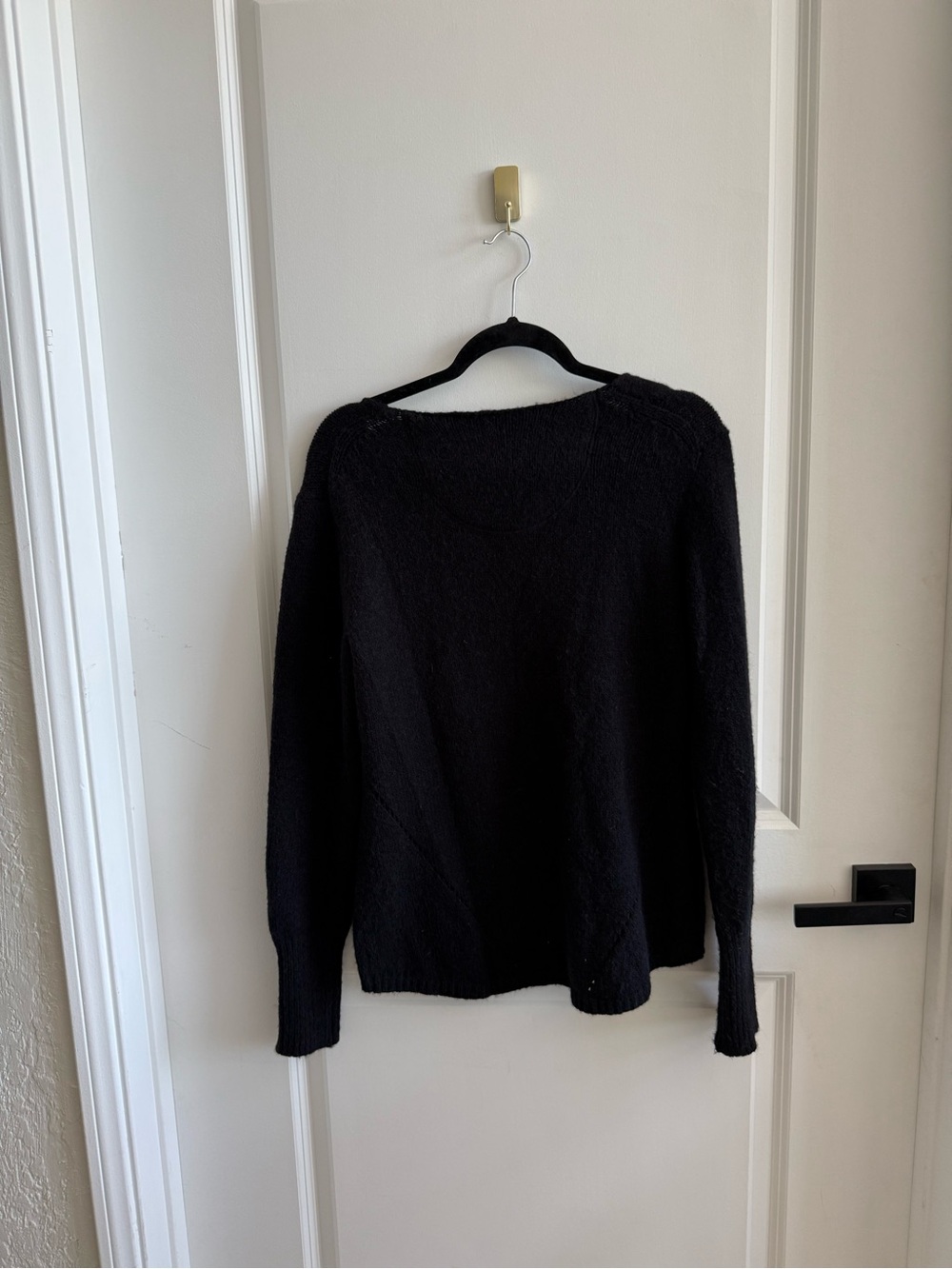 Goode Rider Black V-Neck 'Ride' Sweater - Picture 5 of 5